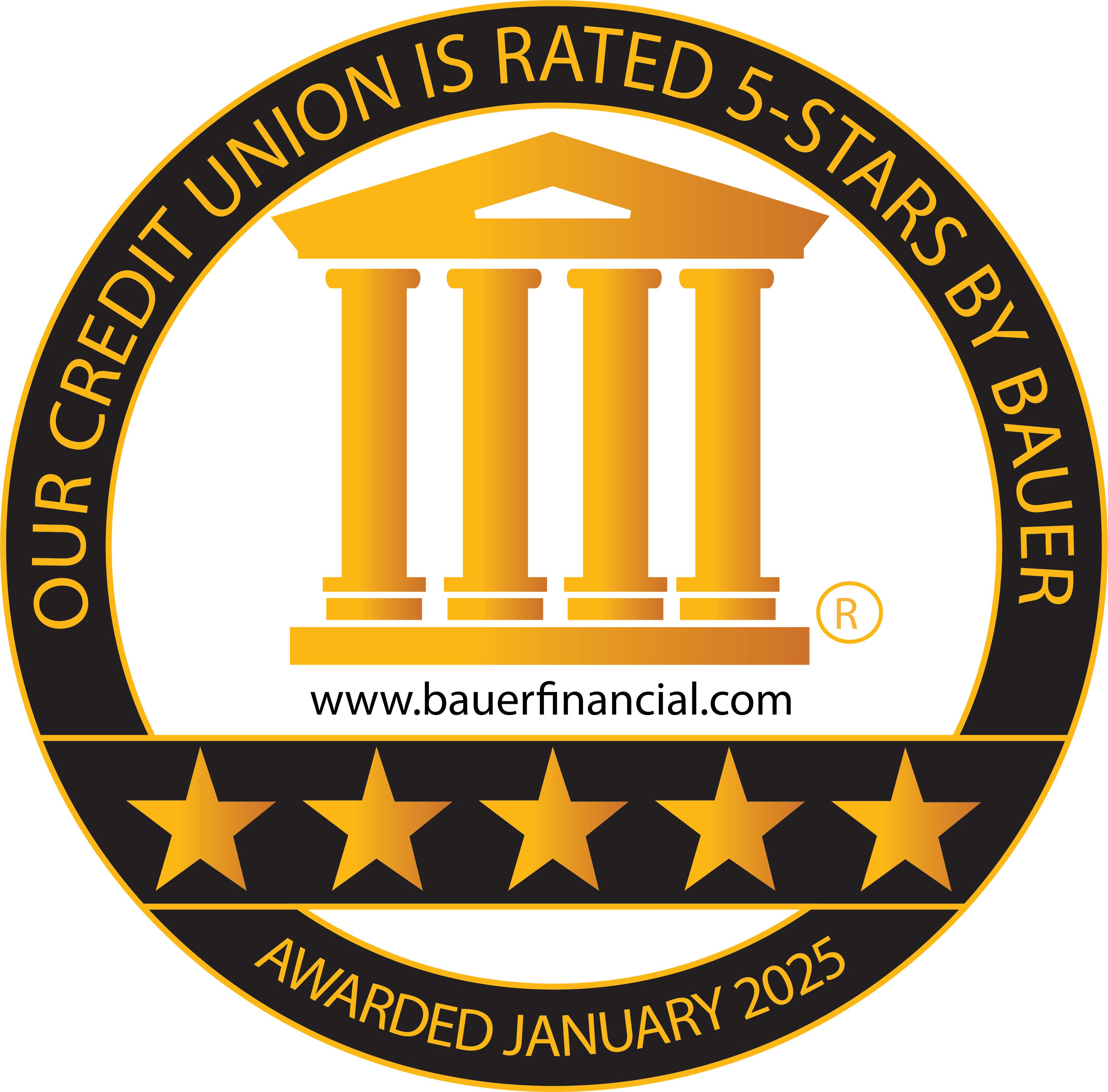 Bauer Financial 5-Star Rating