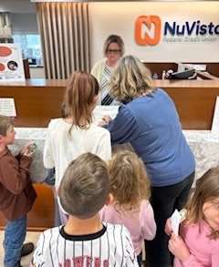 Students on a field trip to NuVista